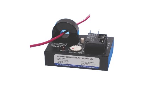 CR4395-EH-120-330-X-CD-ELR-I Current Sensing Relay with Internal Transformer | 120V AC | High Trip Activation | 3-30A AC Trip Range | for Industrial Automation & Motor Protection