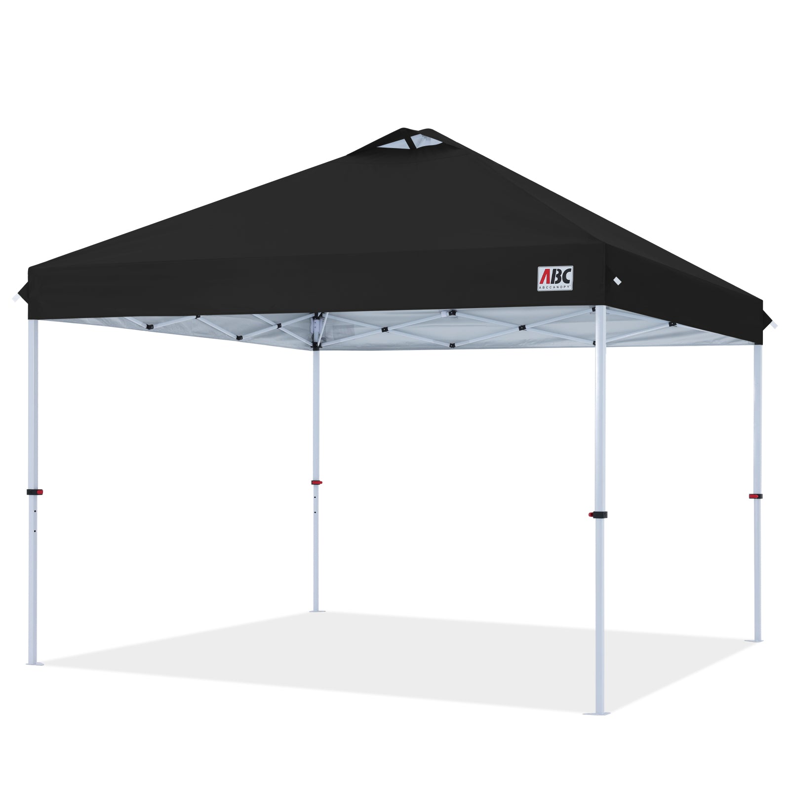 ABCCANOPY 10x10 Durable Pop Up Canopy Tent with LED Lights - Perfect for Outdoor Events, Camping, and Backyard Parties