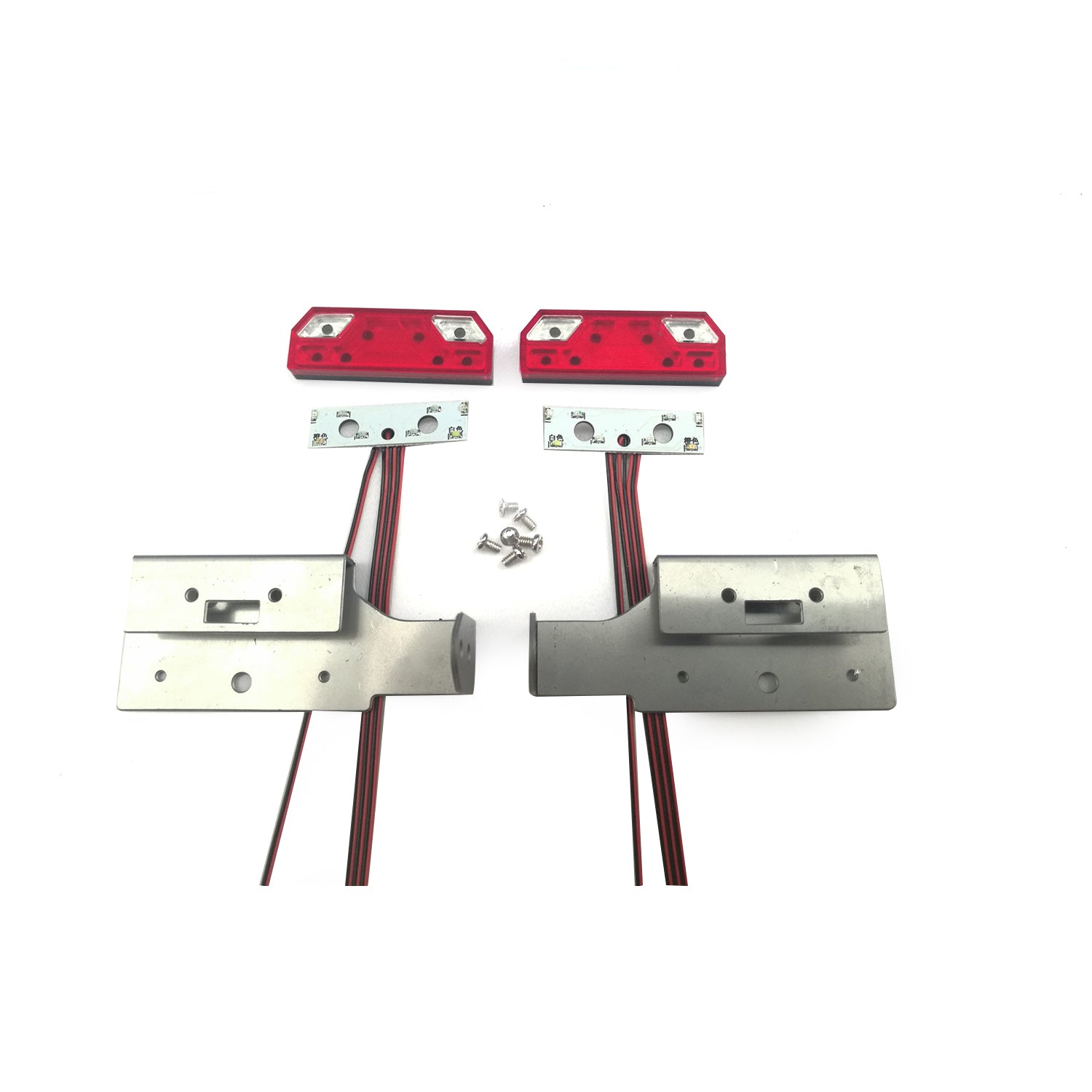 1/14 Scale Taillight Tail Lamp Model Spare Parts for TAMIYA RC Tractor R620 1851 3363 56360 - Universal DIY Replacement Rear Light for RC Truck Models - Perfect for Hobbyists and RC Vehicle Enthusiasts