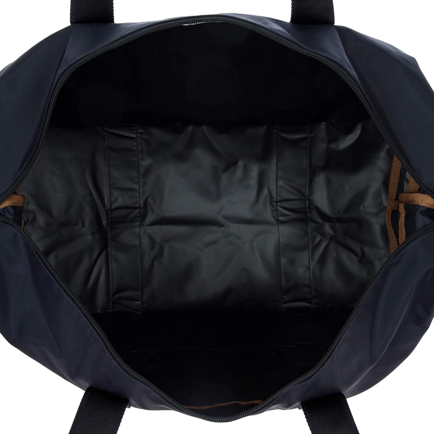 Bric's X-Bag X-Travel 2.0 Foldable Duffel Bag - 18 Inch Carry On Luggage & Overnight Travel Bag for Men Women - Navy Blue - Perfect for Gym, Weekend Trips & Airplane Cabin Use