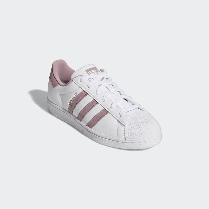 Adidas Superstar Women's White Sneakers - Size 11 | Classic Comfortable Casual Shoes for Walking, Running & Everyday Wear