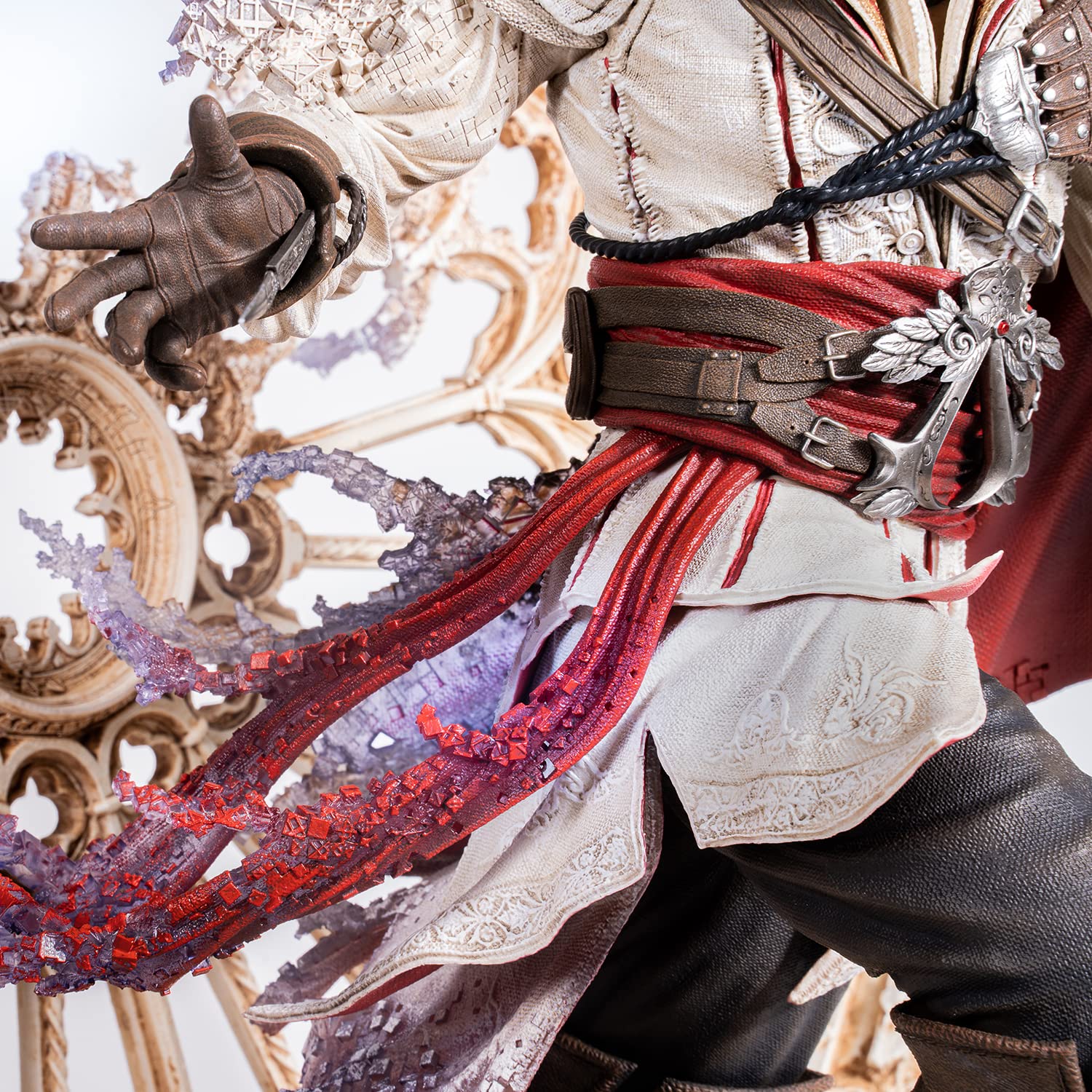 Assassin's Creed Ezio 1/4 Scale Statue by Pure Arts - Premium Collectible Figure for Gamers & Fans | Perfect for Display in Home, Office, or Gaming Room