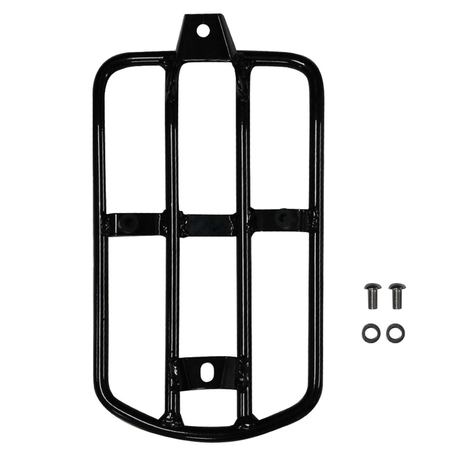 2022-2024 Indian Chief Bobber Dark Horse Motorcycle Luggage Rack & Passenger Backrest - Heavy Duty Rear Rack Upgrade Accessory for Comfortable Long Rides and Touring
