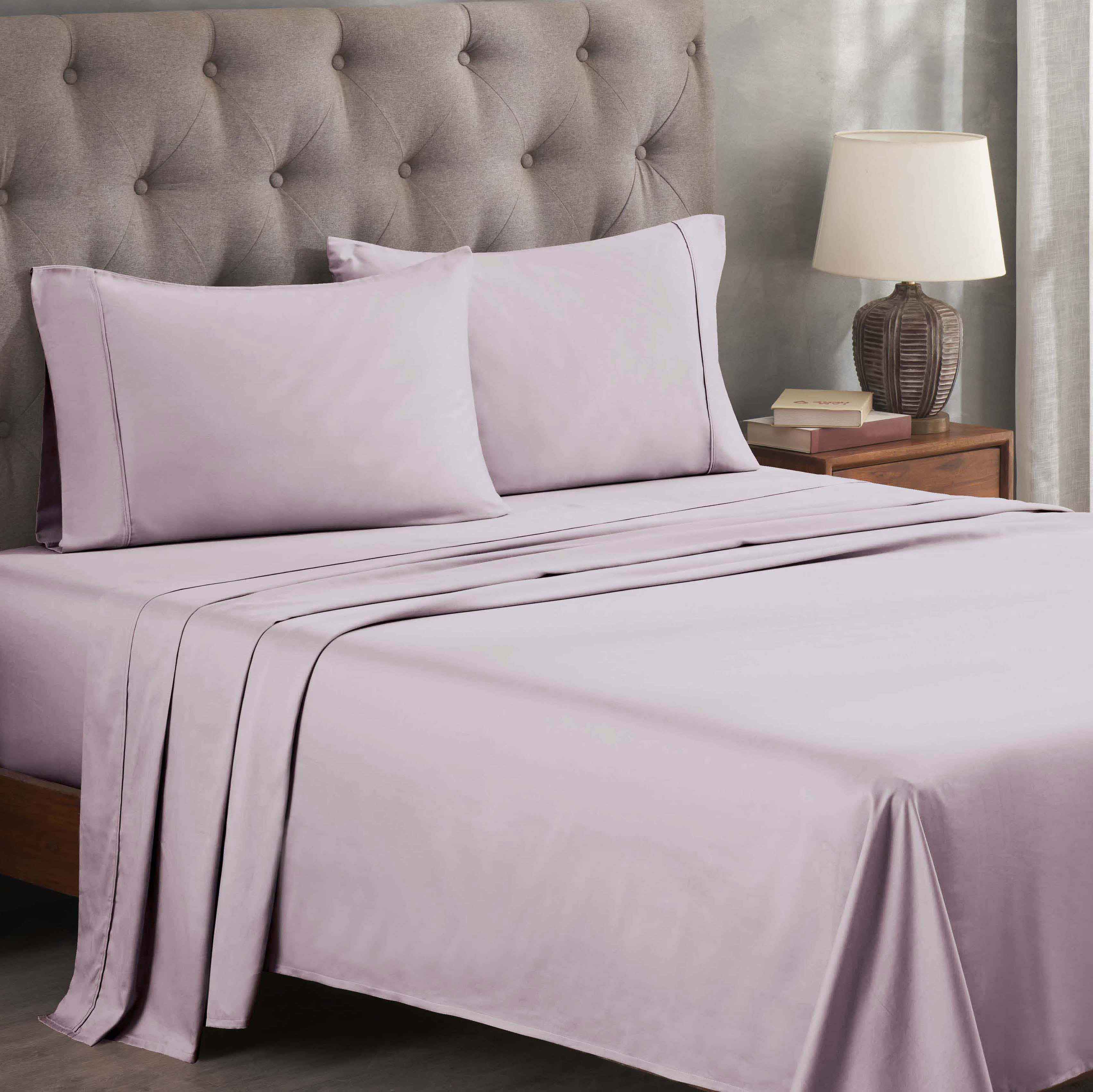 Premium 300 Thread Count Egyptian Cotton Bed Sheet Set - Soft, Breathable & Durable for Ultimate Comfort - Perfect for Luxury Bedrooms & Hotels
