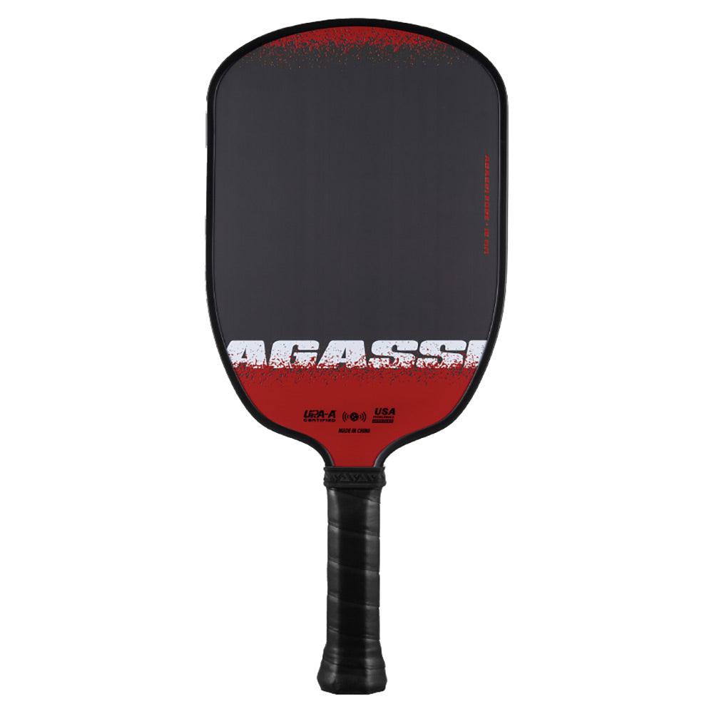 Andre Agassi Edge 16mm True Carbon Fiber Pickleball Paddle - Lightweight & Durable for Competitive Play & Recreational Games