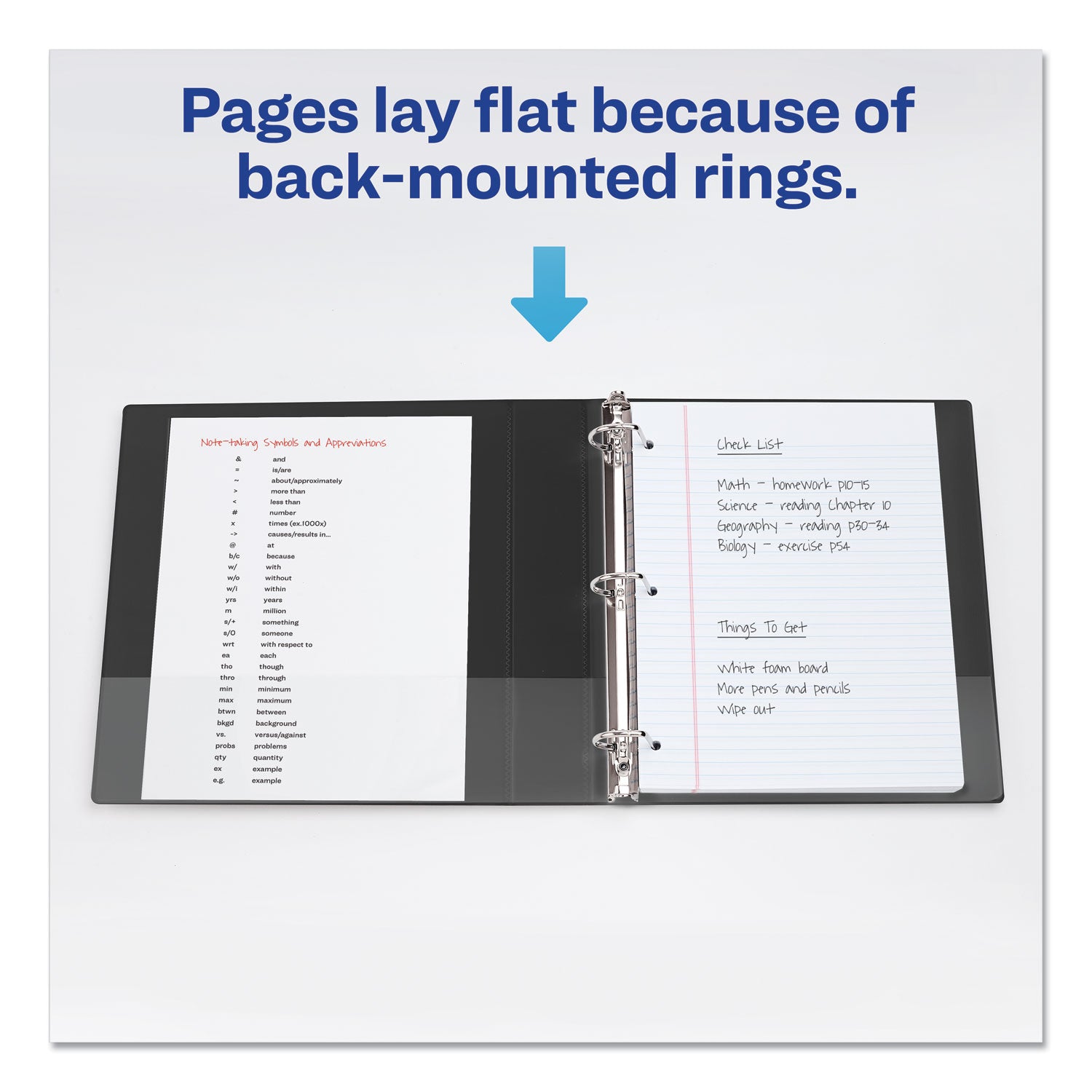 Avery® Durable 3-Ring Binder with Durahinge™ Technology, 0.5
