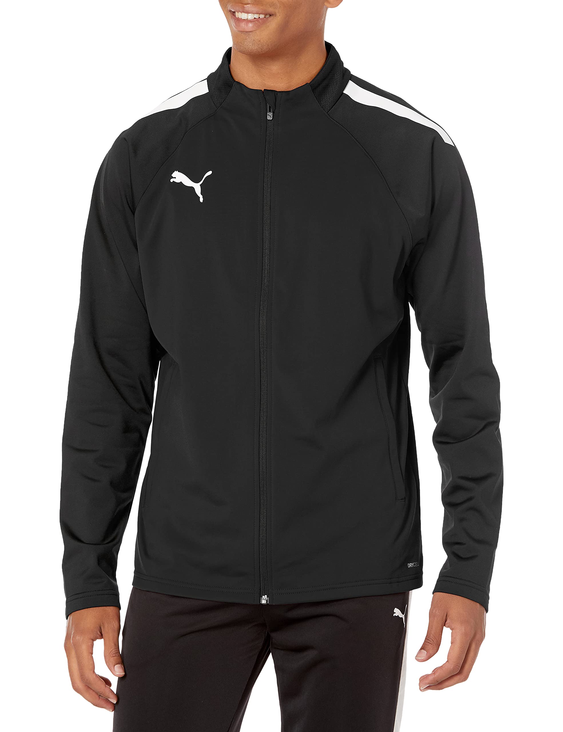 PUMA Men's Team Liga Training Jacket - Lightweight Athletic Windbreaker for Running, Gym & Outdoor Sports - Breathable Performance Jacket for Men's Workout & Casual Wear