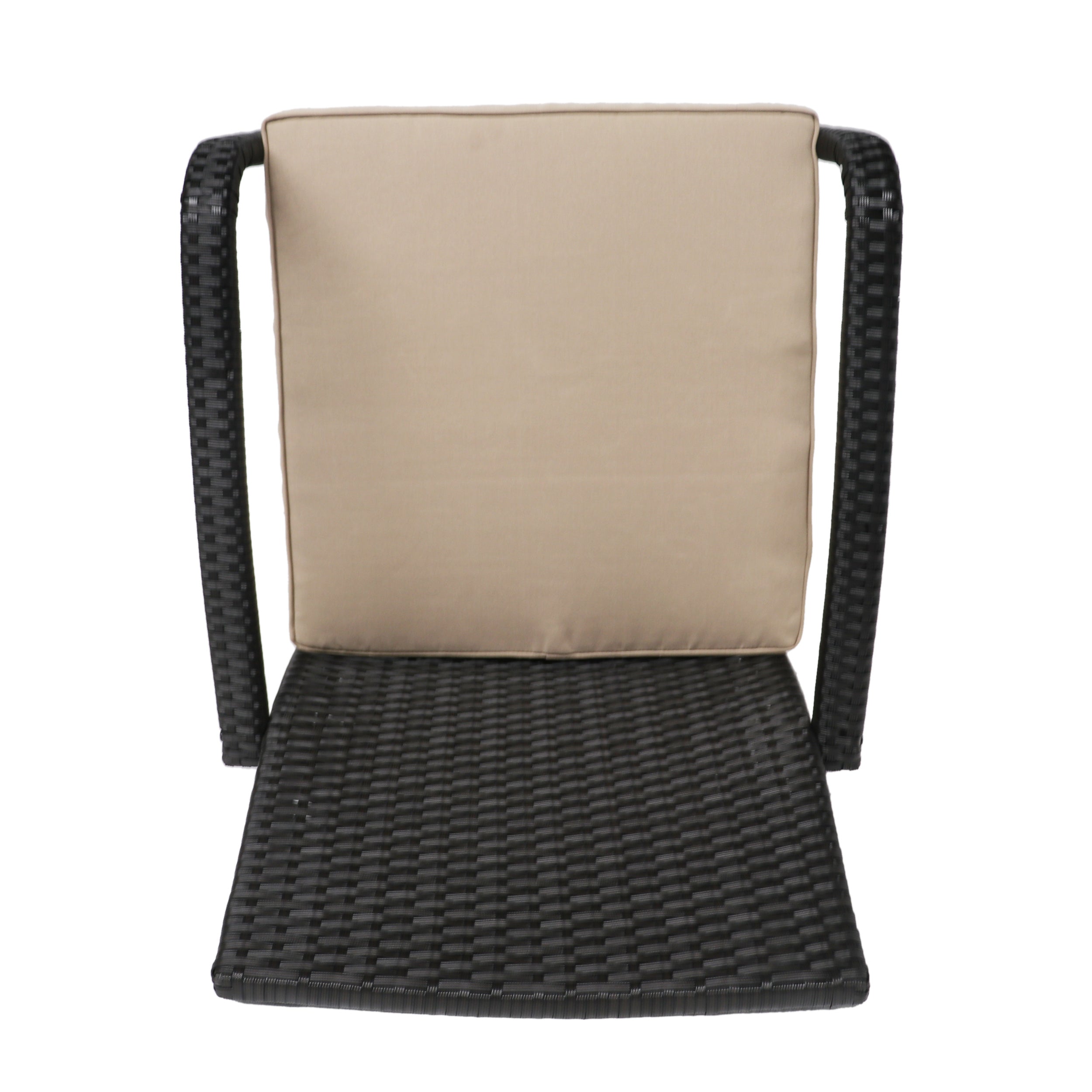 Cordoba KD Wicker Chair - Handwoven Rattan Outdoor Patio Furniture for Garden, Poolside & Balcony - Weather-Resistant & Stylish Lounge Seating