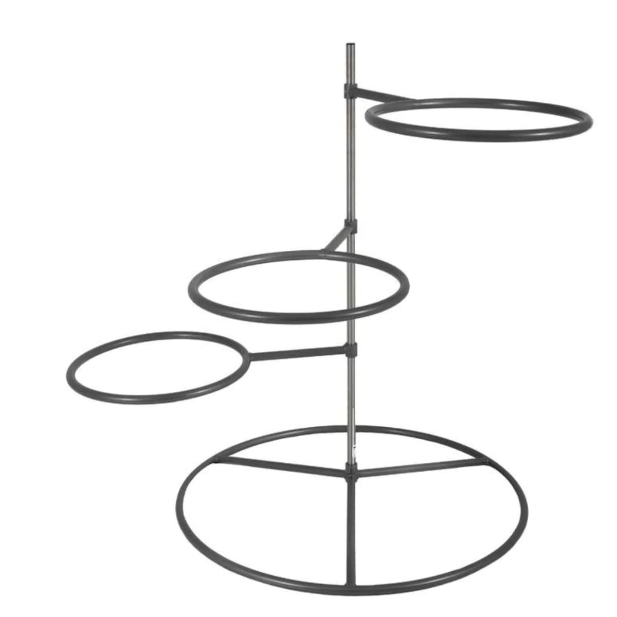 Stability Ball Rack for Home & Commercial Gym - Holds 3 Exercise Balls | Space-Saving Fitness Equipment for Yoga, Pilates & Workout Organization | Perfect for Gyms, Studios & Home Fitness Rooms