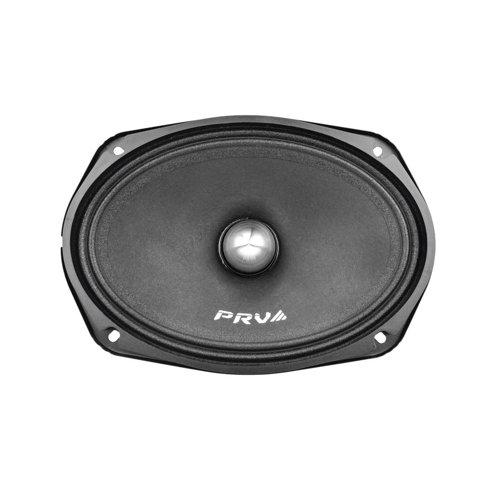 PRV Audio 6x9 Bullet Midrange Speakers - 500W Program Power, 4 Ohm High Performance Car Audio Loudspeakers (Pair) with Exclusive Lanyard - Perfect for Car Audio Upgrades & Professional Sound Systems