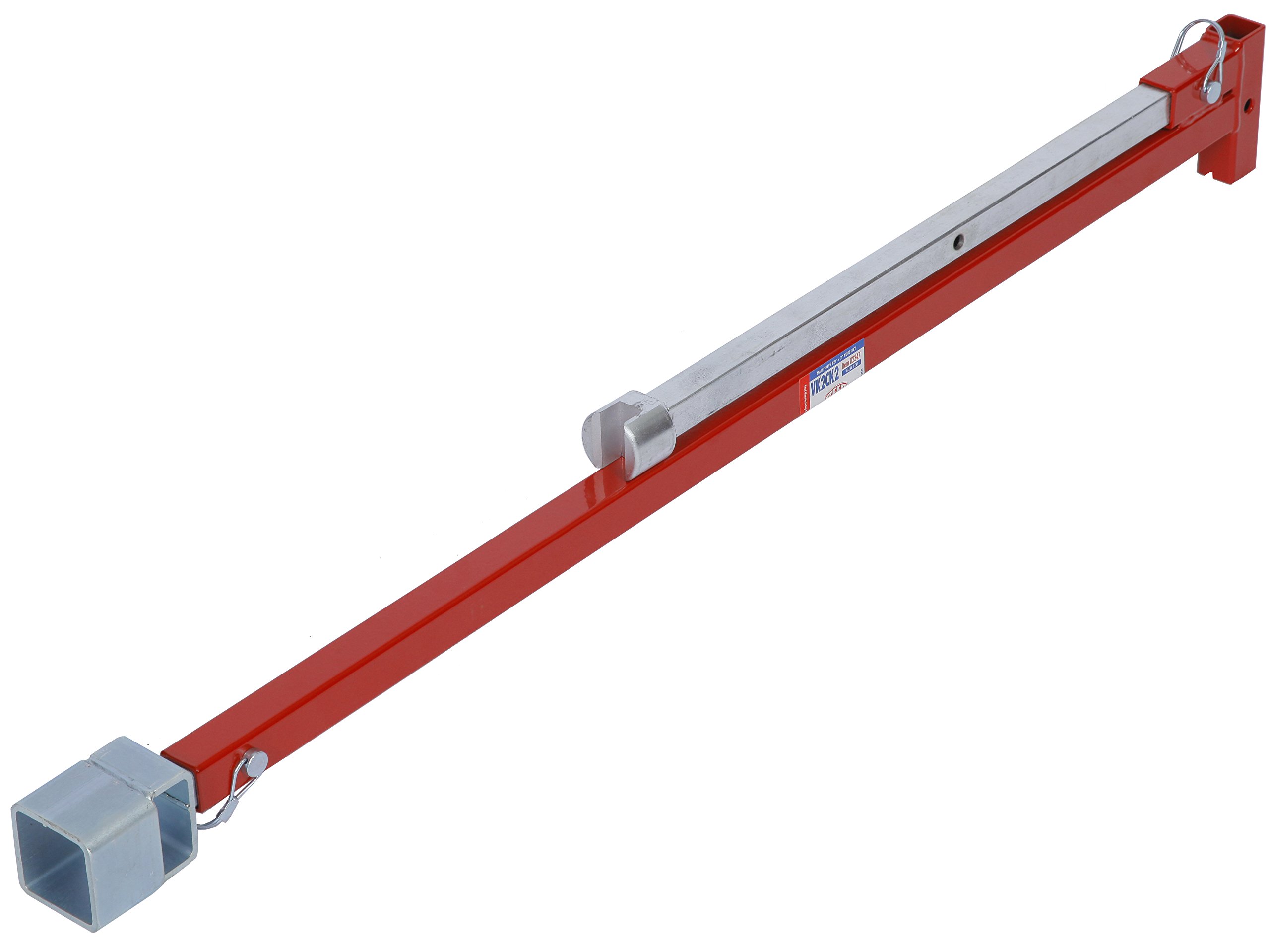 VK2CK2 Reed Tool Main Valve Key with 2-Inch Curb Key - Perfect for Water Shutoff, Plumbing Repairs & Utility Maintenance