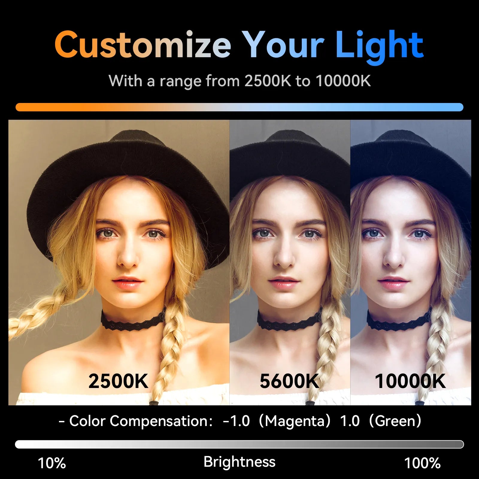 Ulanzi VL360 RGB LED Light Stick L058GBB1 - Professional Photography Lighting for YouTube, TikTok & Vlogging - Perfect for Studio, Live Streaming & Content Creation