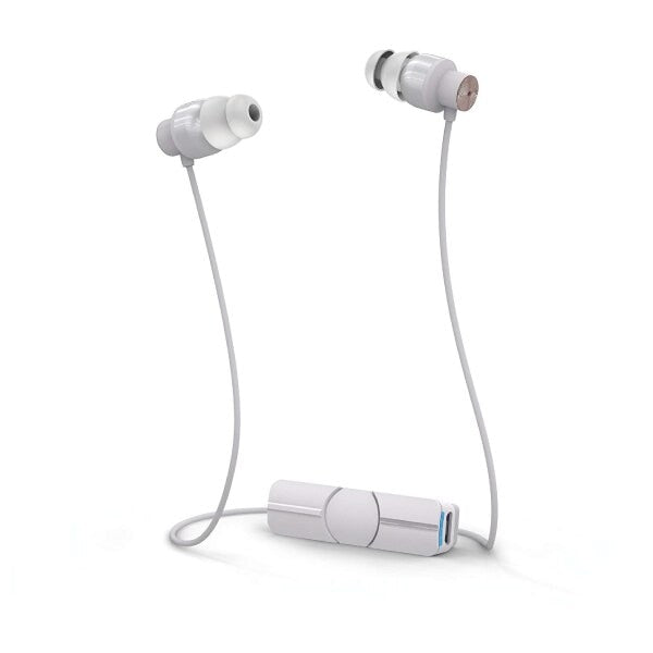iFrogz Wireless Earbuds - Bluetooth Headphones with Sound Hub Sync, White | Perfect for Gym, Running & Commuting