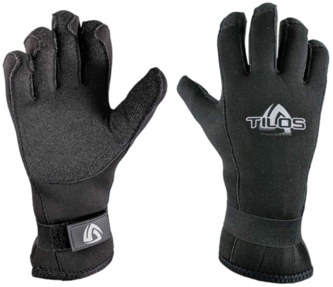 Tilos 3mm Rhinoskin Velcro Gloves - Large Size, Durable Work Gloves for Construction, Gardening & Outdoor Activities - Perfect for Hand Protection in Tough Jobs