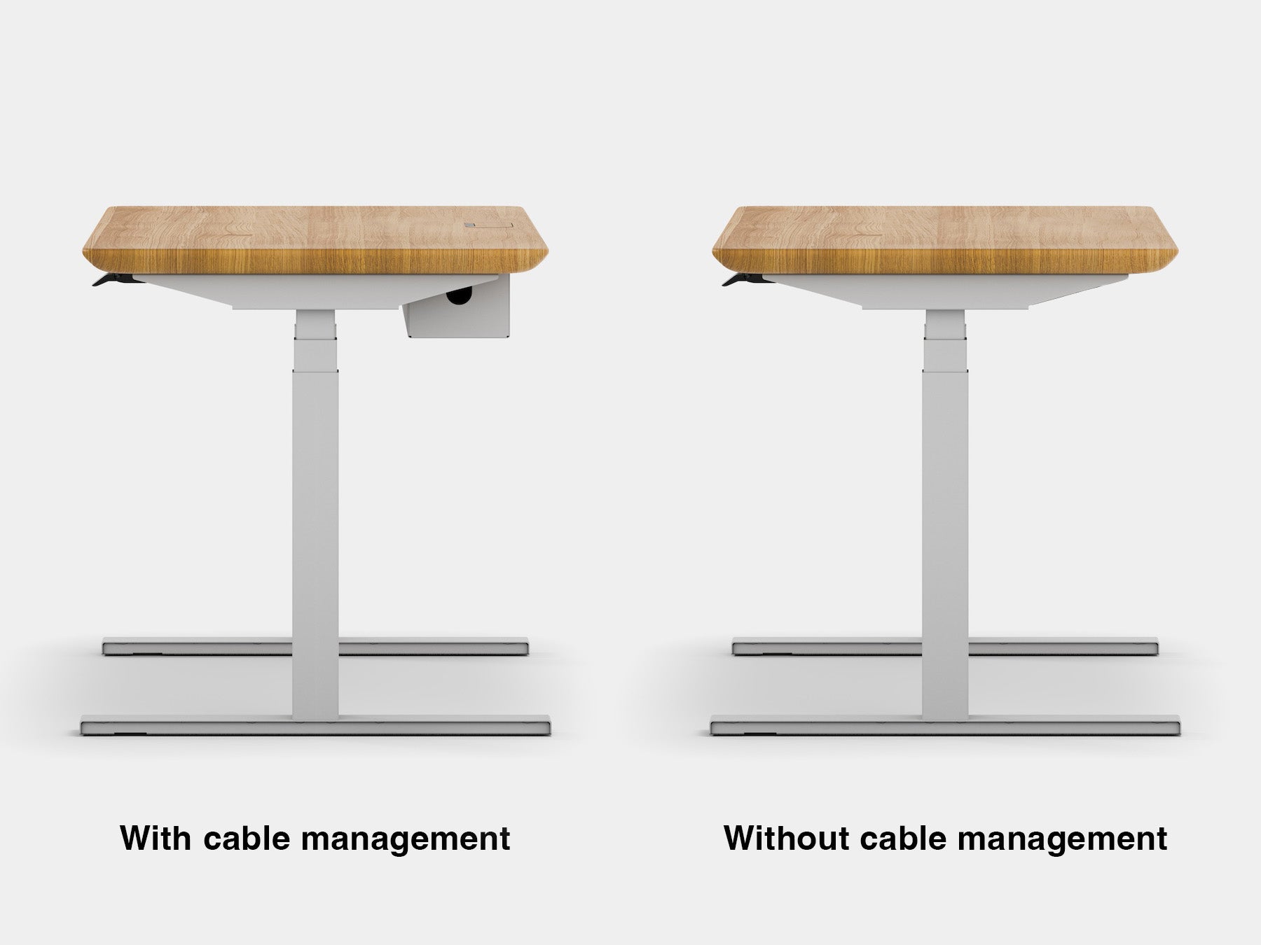 Ergonomic Adjustable Standing Desk Pro - Electric Height Adjustable Workstation for Home & Office, Perfect for Remote Work, Gaming & Study