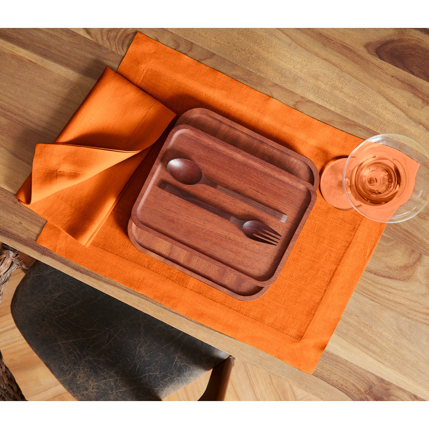 Premium Sonoma Placemats Set of 4 - Waterproof & Non-Slip Table Mats for Dining - Elegant Home Decor for Kitchen, Dining Room, and Outdoor Entertaining