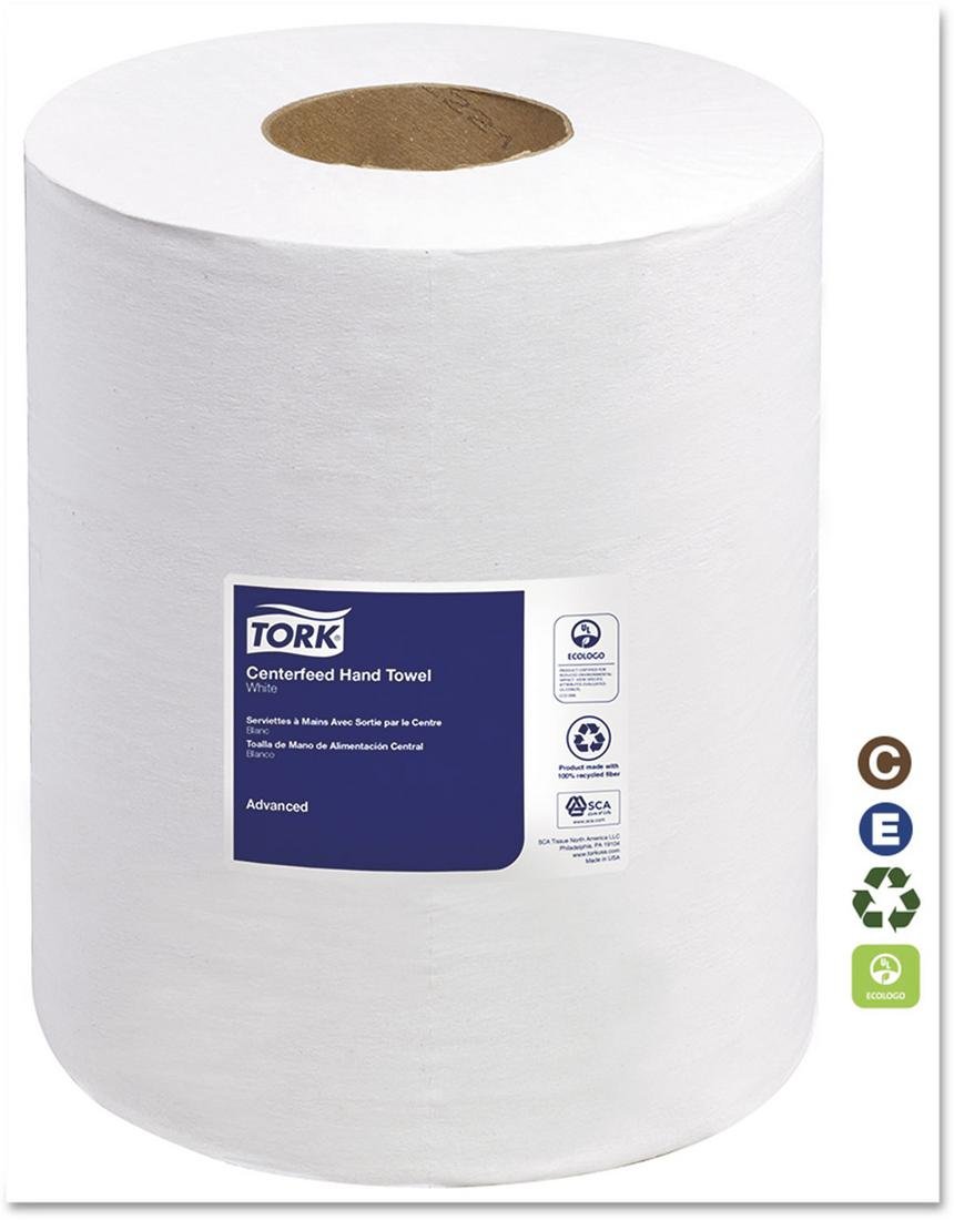 Tork Centerfeed Hand Towel - Premium Commercial Paper Towels for Restaurants, Offices & Public Restrooms - Bulk Dispenser Compatible, Soft & Absorbent