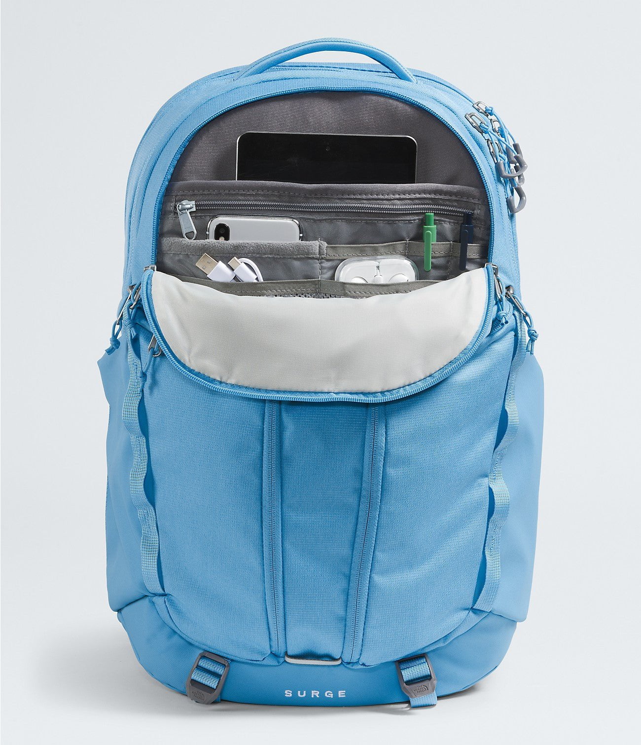 The North Face Women's Surge Backpack - Lightweight Hiking Daypack for Travel, Work & School - Water-Resistant Laptop Backpack with Organizer Compartments