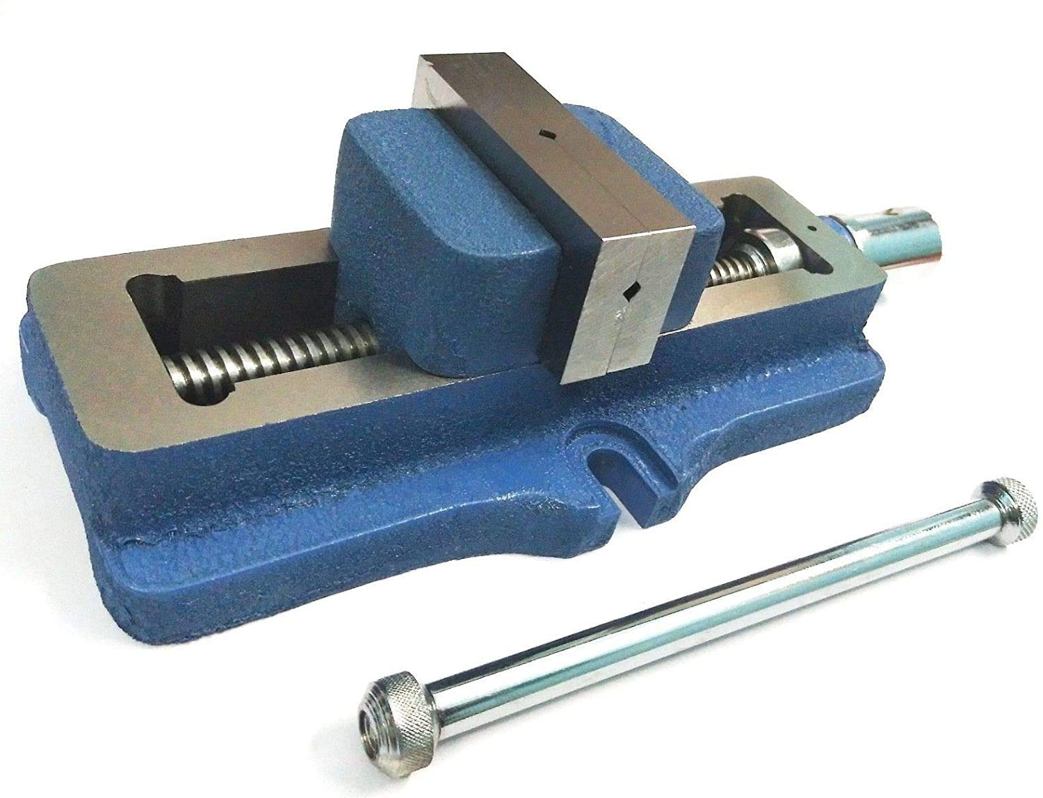 70mm Self Centering Vise with Hardened Ground Tool Steel Jaws - Perfect for Metalworking, Woodworking, and DIY Projects