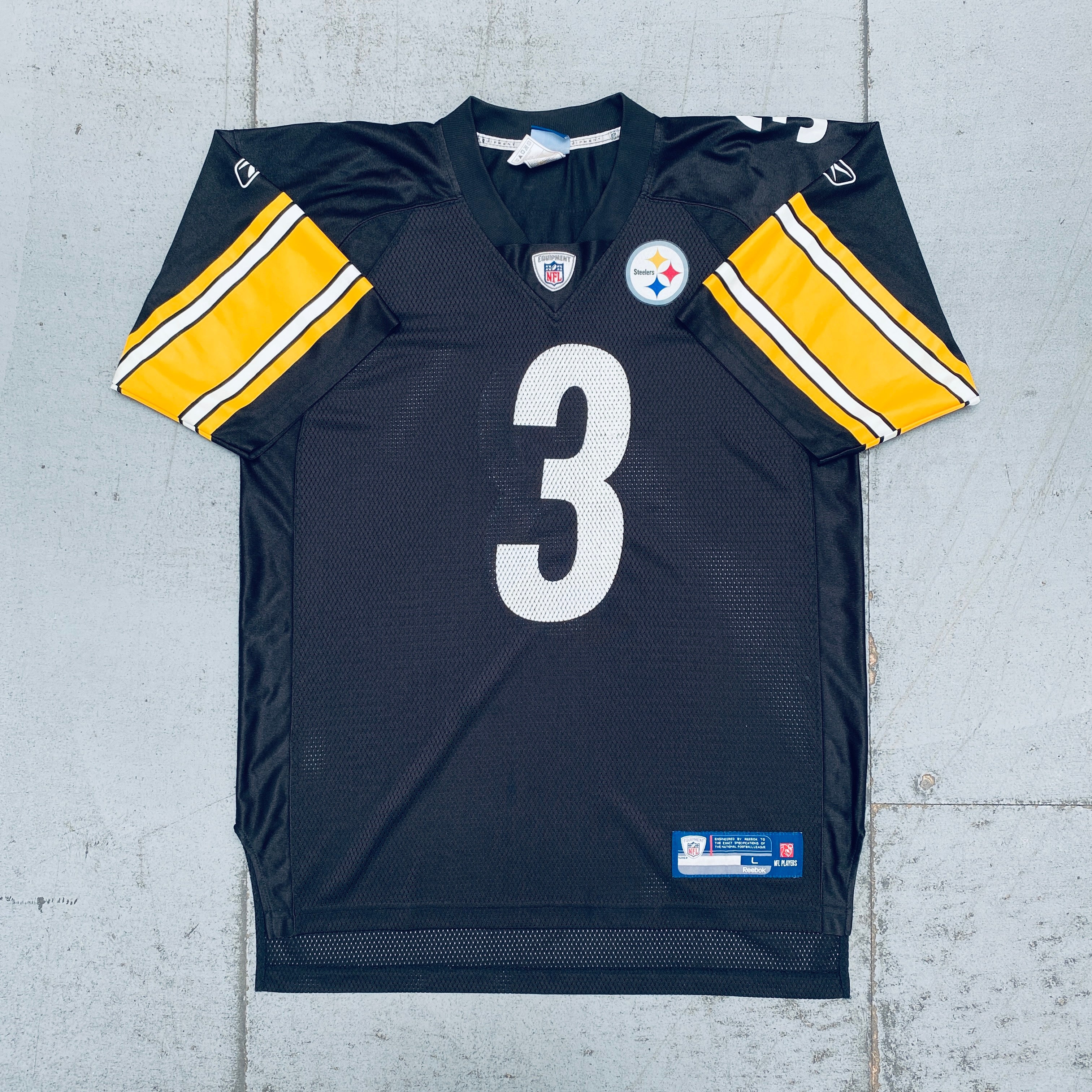 Jeff Reed Pittsburgh Steelers 2008-09 Authentic NFL Jersey (Large) - Perfect for Game Day, Tailgating & Steelers Fan Collections