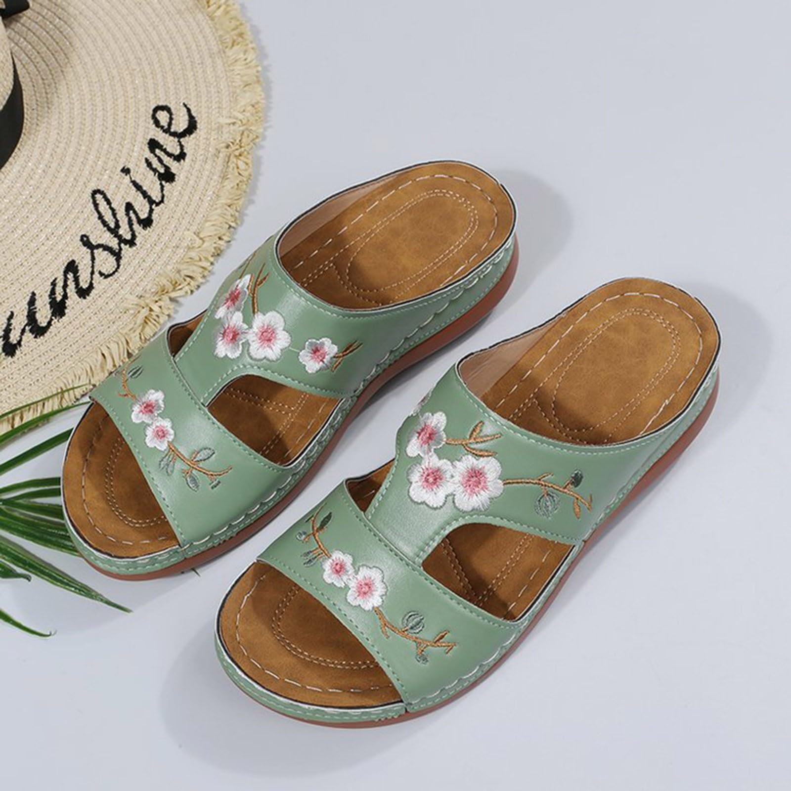 Women's Comfortable Wedge Sandals - Open Toe Casual & Dressy Summer Sandals for Beach, Walking & Outdoor Activities | 2024 Fashion Trend