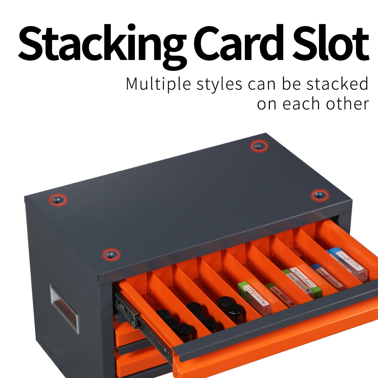 Premium HSS Drill Bit Storage Case - Organizer for Aluminum, Copper, Soft Alloy Steel & Wood (1/16