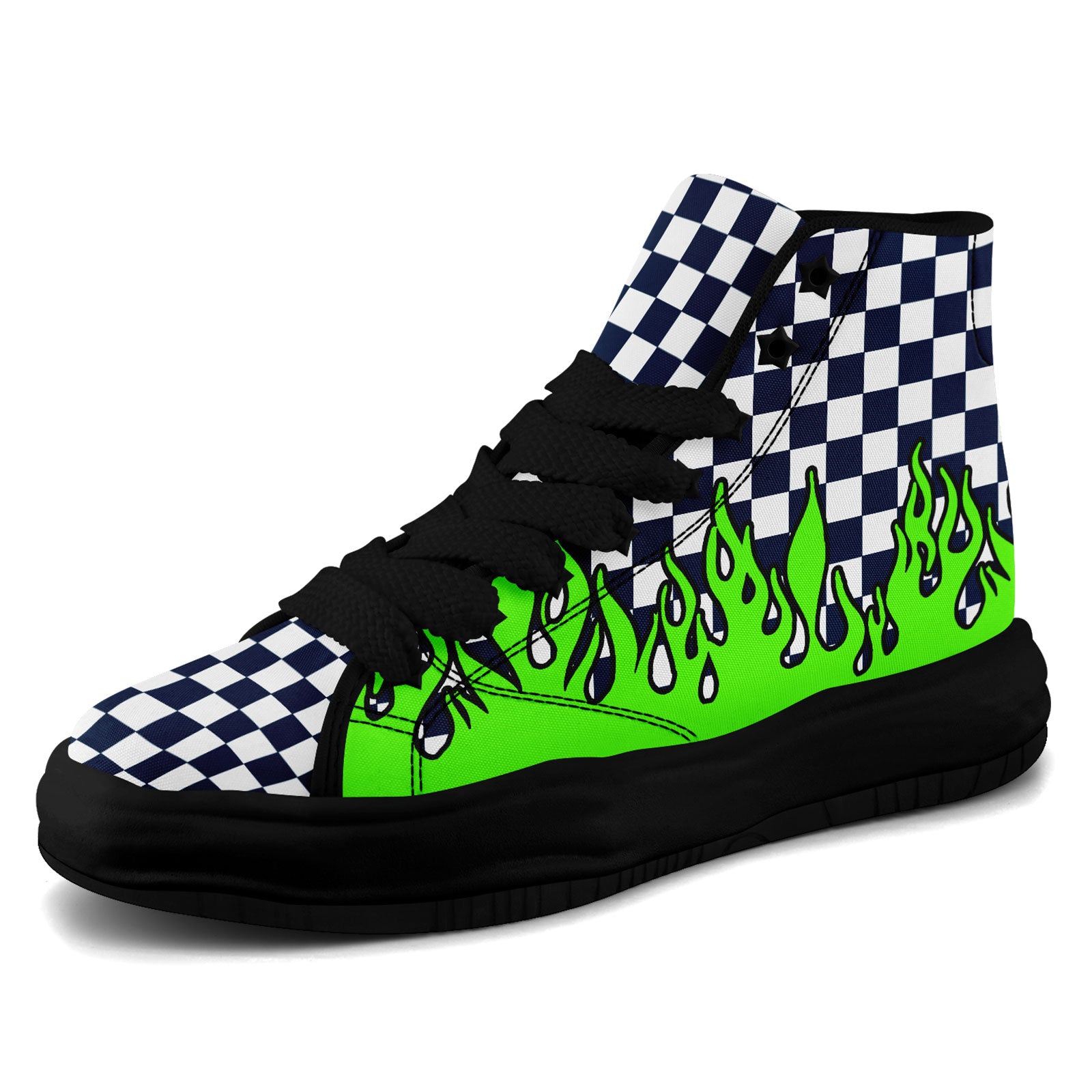 Custom Green Blue White Seattle Firesoul Personalized Sneakers - Breathable Comfortable Running Shoes for Men & Women | Perfect for Jogging, Gym Workouts and Casual Wear (Style: FN039 D020272 27)