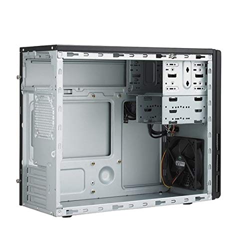 Cooler Master RC342KKR400U3 Elite RC-342 Mid Tower ATX Computer Case - High Airflow, USB 3.0, Black - Perfect for Gaming PC Builds & Home Office Workstations