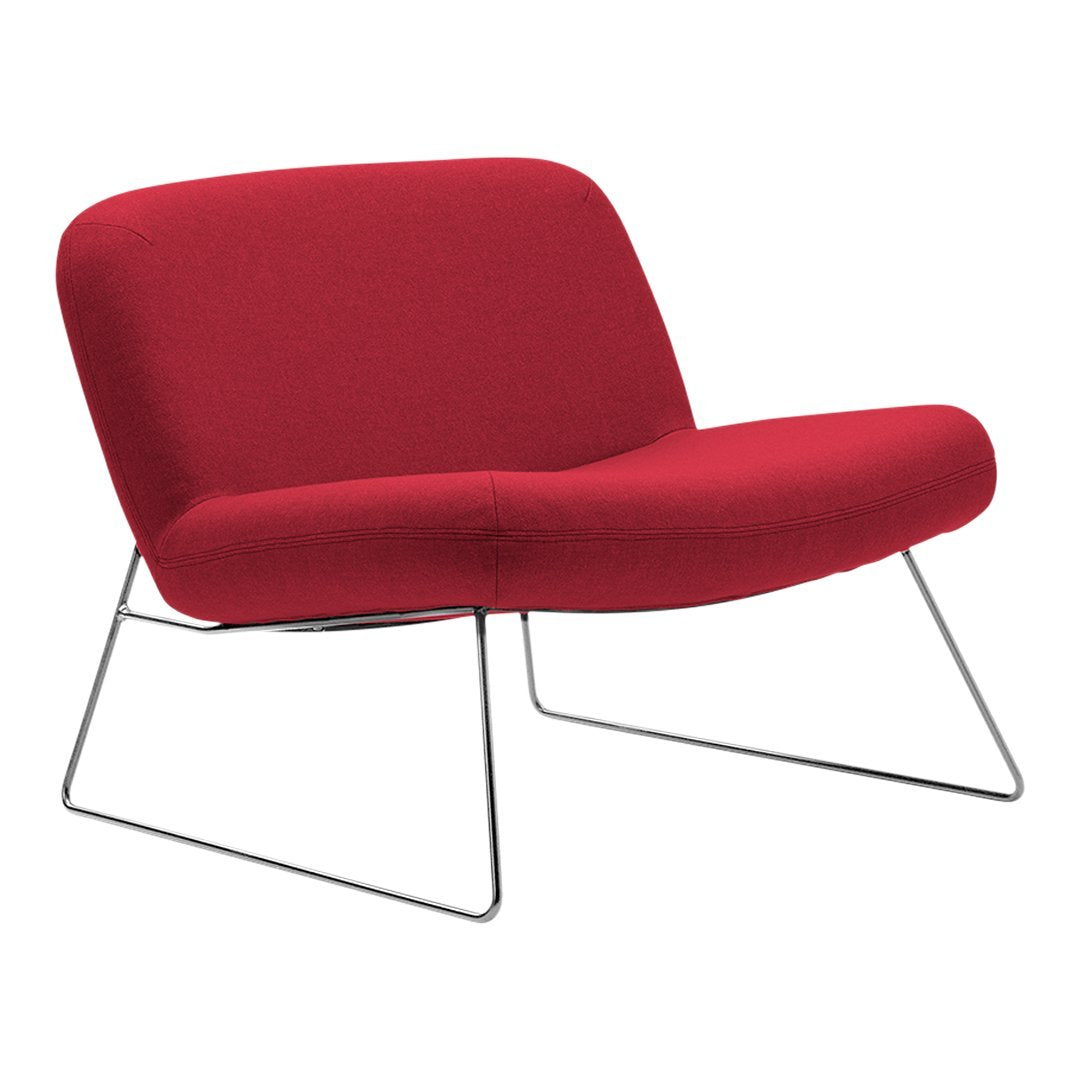 Busk Hertzog Java Chair - Modern Lounge Chairs with Softline Comfort for Living Room, Patio & Office Relaxation