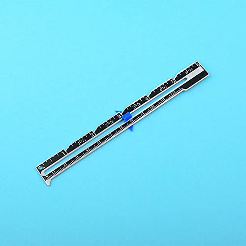 Aluminum Sliding Sewing Gauge - 3PCS Measuring Ruler for Fabric, Quilting, Knitting & DIY Crafts | Perfect for Dressmaking, Tailoring & Home Sewing Projects