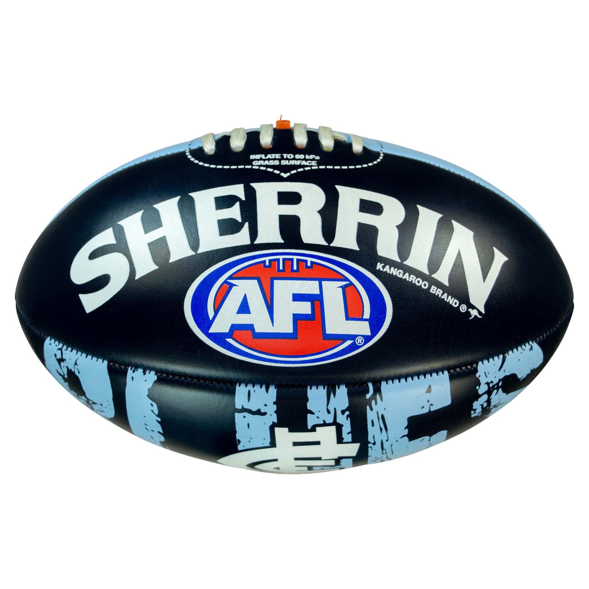 Official AFL Carlton Blues Team Icon Football - Premium Match & Training Ball for Fans, Collectors & Players | Perfect for Games, Gifts & Memorabilia