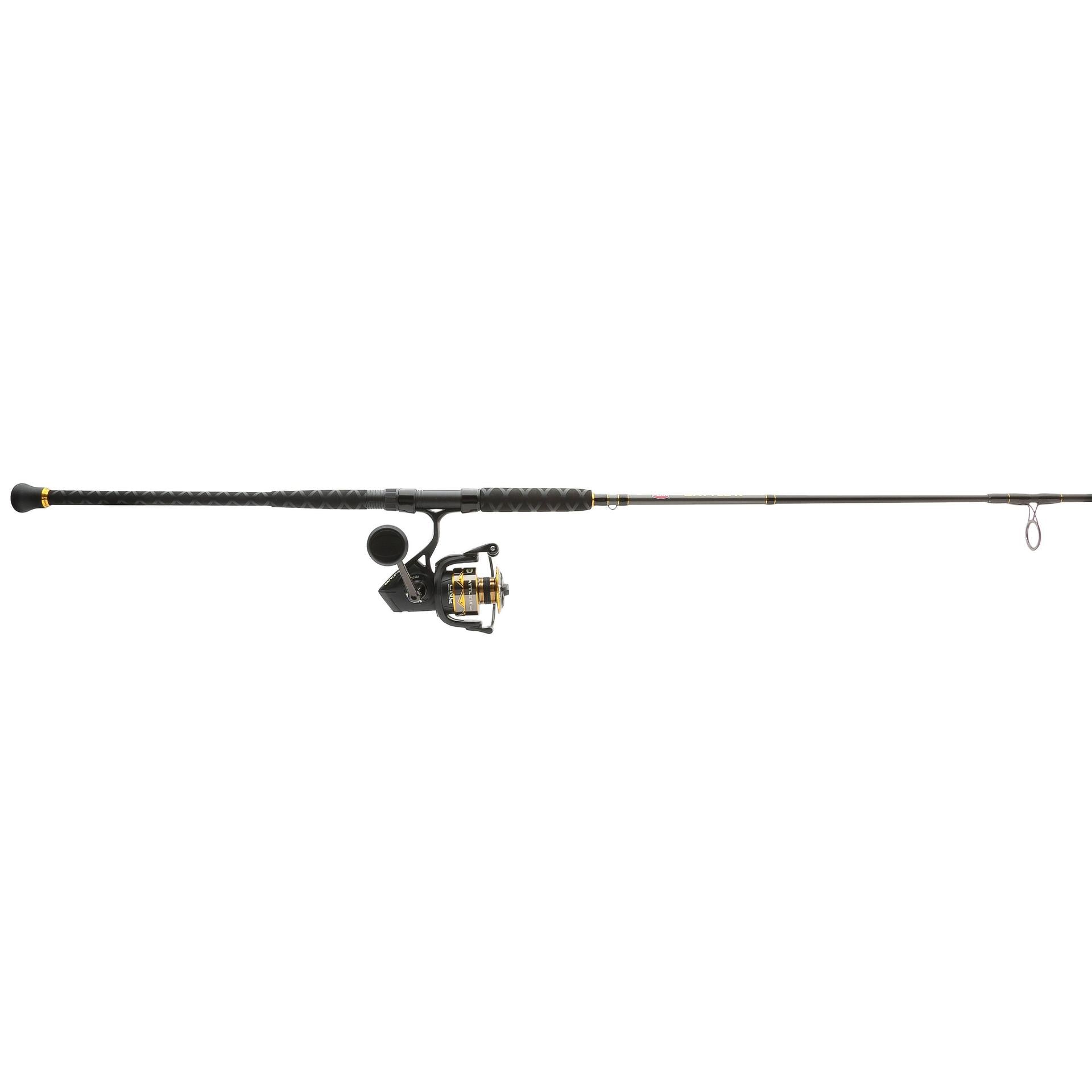 Battle IV Spinning Rod and Reel Combo - Premium Fishing Gear for Freshwater & Saltwater Anglers - Perfect for Bass, Trout, and Inshore Fishing Adventures