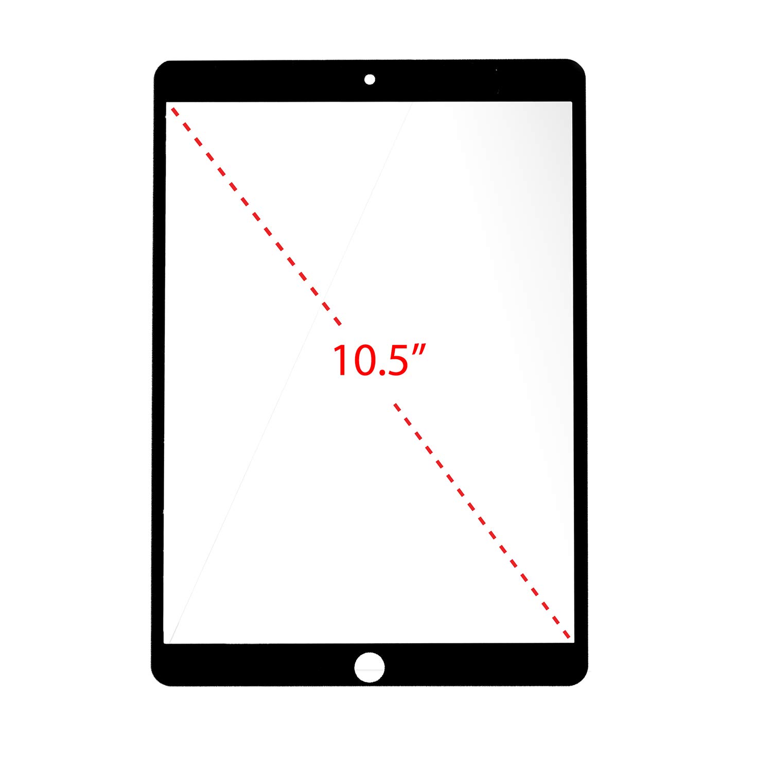 Premium Clear Flexible Ceramic Screen Protector for iPad 10.5