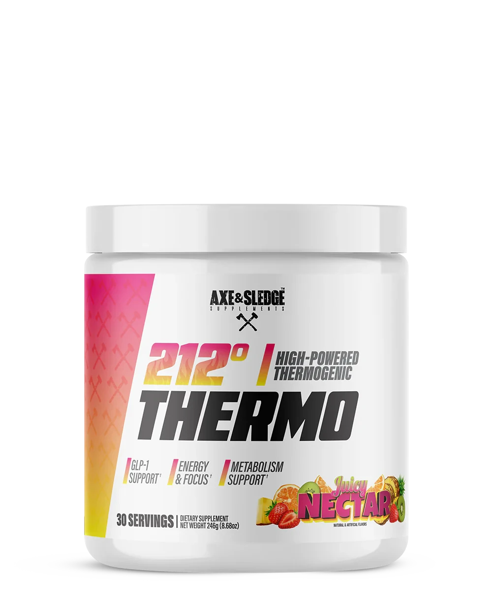 Axe & Sledge 212 Thermo - Premium Thermogenic Fat Burner for Weight Loss & Energy Boost | Ideal for Gym Workouts & Fitness Routines