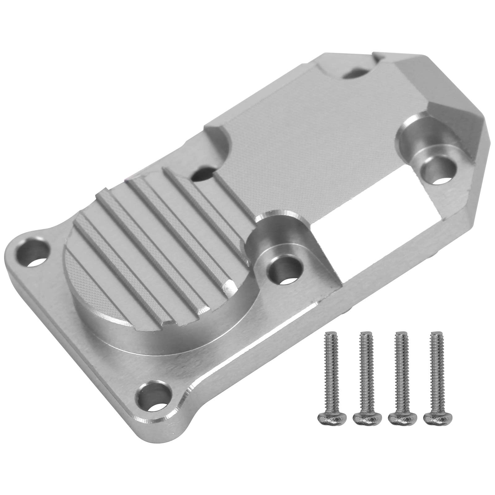 VGEBY Aluminum Alloy RC Car Counterweight Cover Diff Cover - Upgrade Part for 1:24 Scale Axial SCX24 90081 - Off-Road Crawler Accessory for Enhanced Performance & Durability