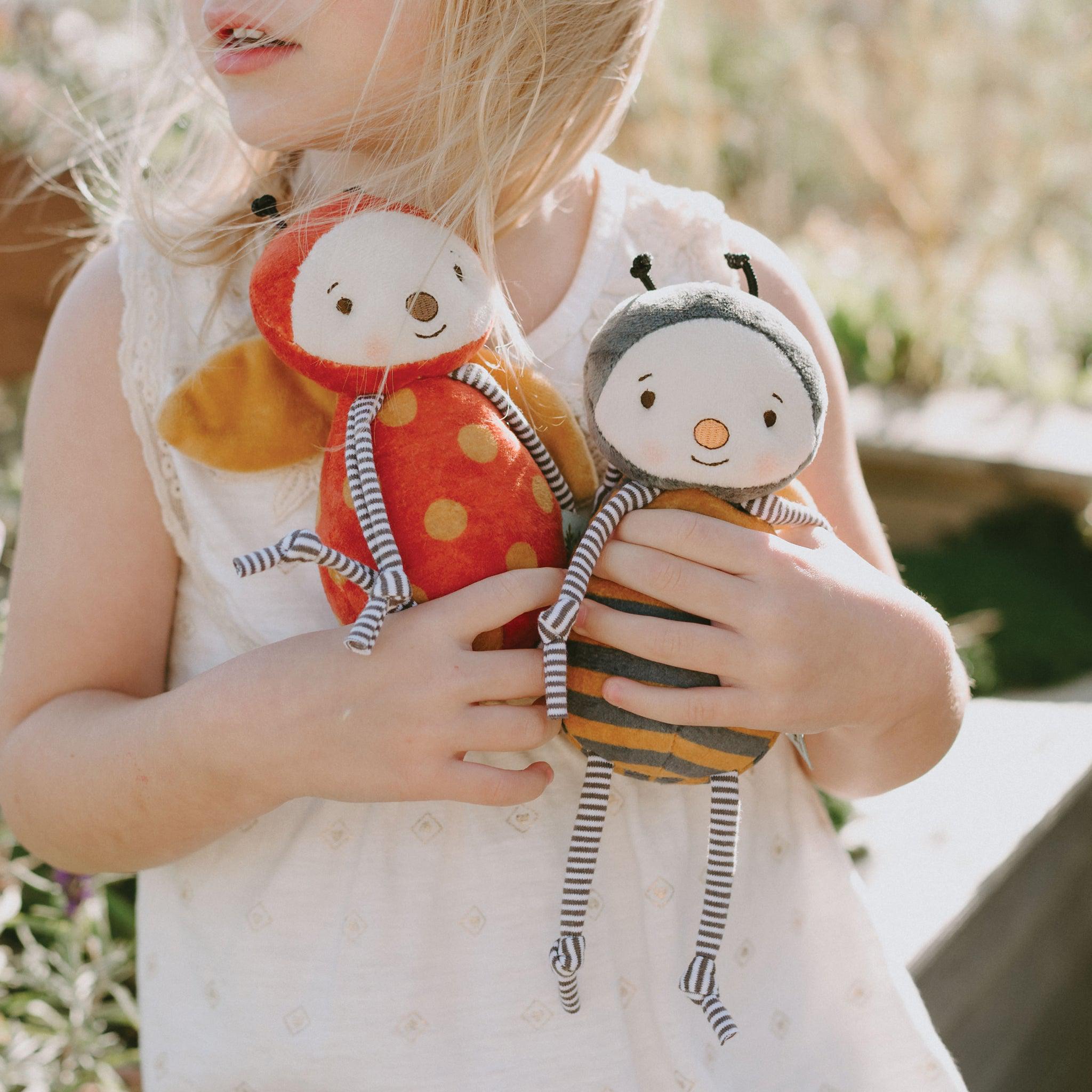 BuzzBee Bumblebee Plush Toy - Soft & Cuddly Stuffed Animal for Kids, Perfect for Playtime, Gifts & Nursery Decor