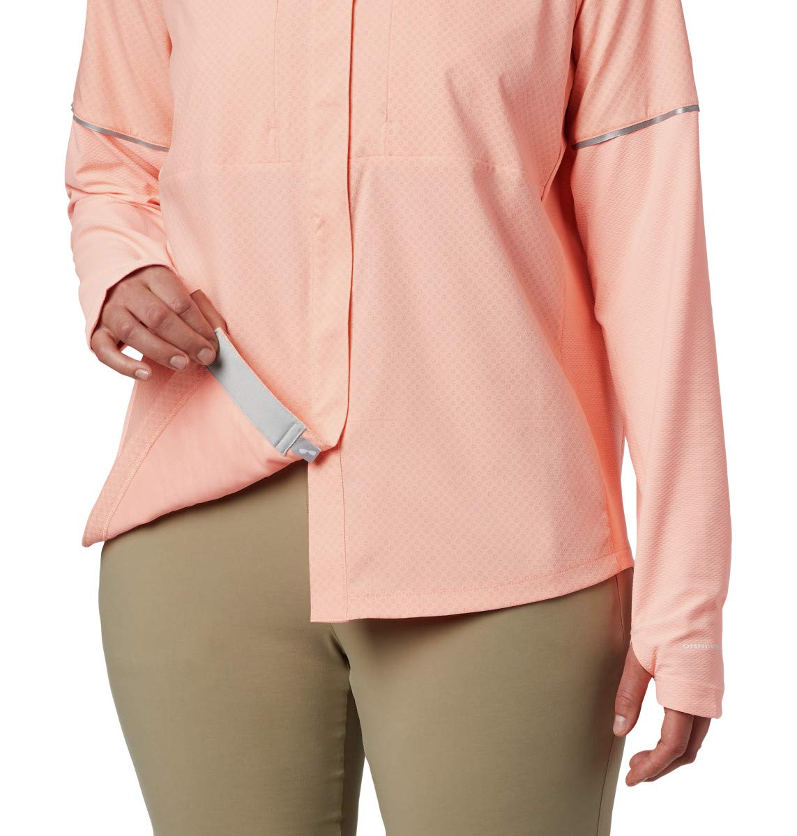 Columbia Women's Ultimate Catch Zero Long Sleeve Hybrid Fishing Shirt - UPF 50 Sun Protection, Quick-Dry & Breathable for Outdoor Fishing, Hiking & Camping