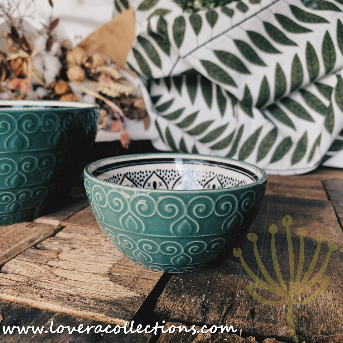 Bohemian Embossed Dinnerware Set - 50% Off + Buy 1 Get 1 Free - Perfect for Boho Chic Dining, Wedding Registry & Home Decor