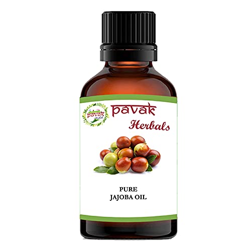 PAVAK 100% Pure Organic Jojoba Oil for Face, Skin & Hair Growth - Hexane Free, Cold Pressed, 15ml - Natural Moisturizer for Dry Skin, Hair Care & Massage
