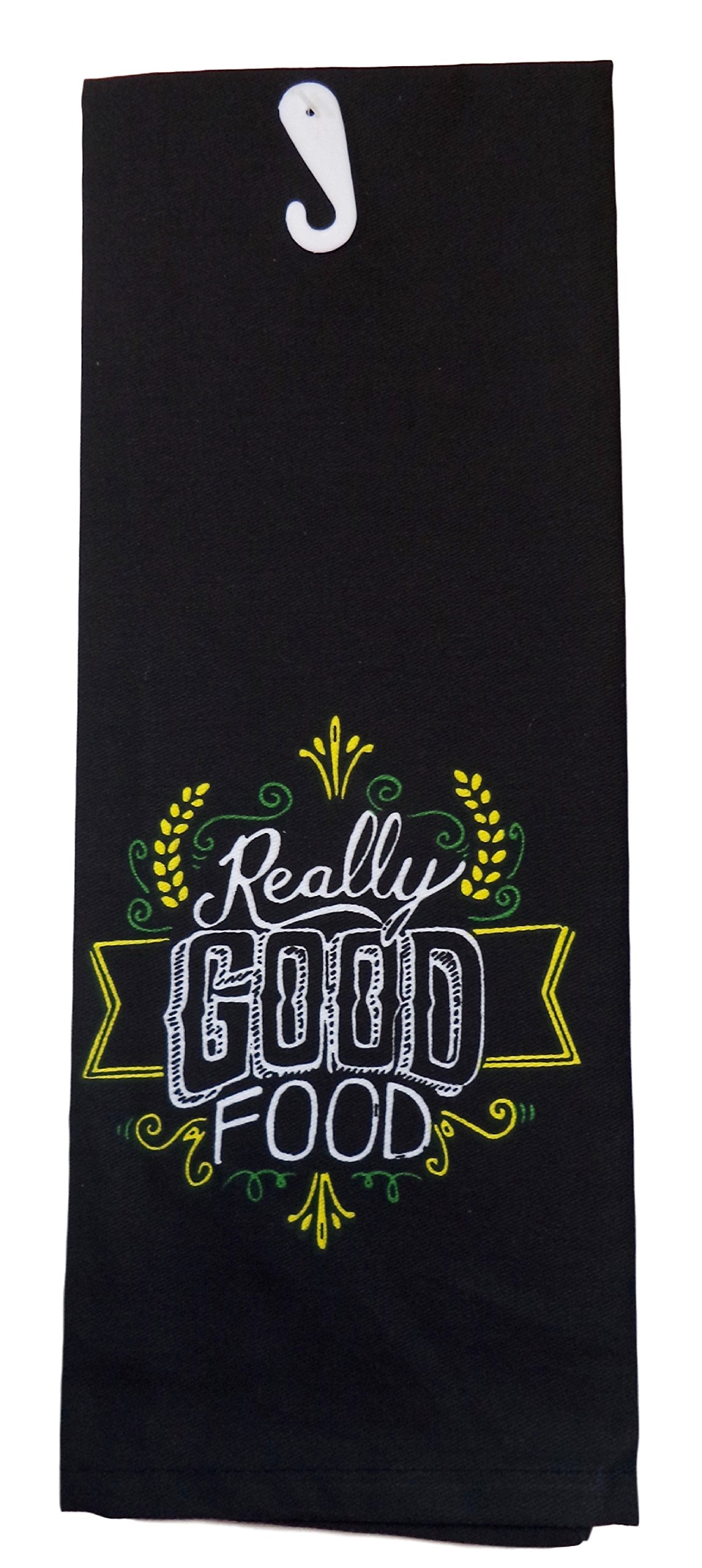 Premium Black Kitchen Towels Set of 2 - Super Absorbent & Quick-Drying Dish Cloths for Cooking, Cleaning & Dish Drying - Perfect for Home, Restaurant & Commercial Kitchens