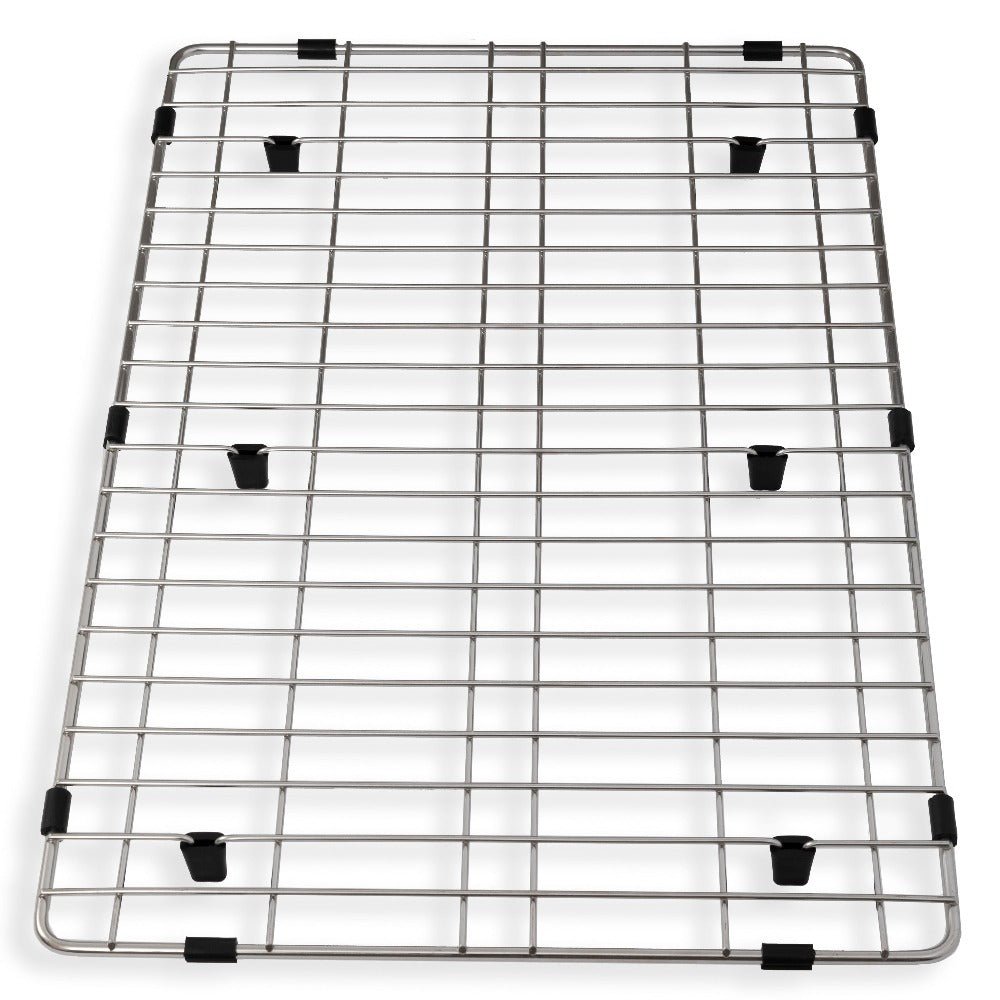 ZLINE 43-Inch Undermount Single Bowl Kitchen Sink - Satin Stainless Steel with Bottom Grid & Accessories (Model SLS 43S) | Perfect for Modern Kitchens, Remodeling & Chef-Inspired Cooking Spaces