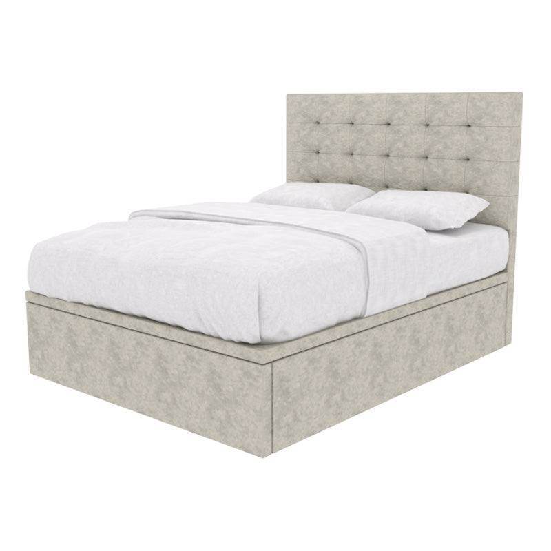 Edith Fabric Storage Bed with Underbed Drawers - Space-Saving Bed Frame with Hidden Storage for Small Bedrooms, Dorms & Apartments