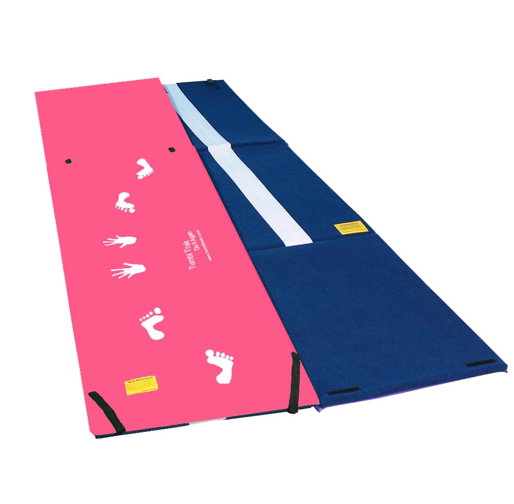 Tumbl Trak Handstand Homework Gymnastics Door Mat for Kids - Non-Slip Home Training Mat for Gymnastics, Yoga & Fitness - Perfect for Indoor Practice, Kids Playroom & Home Gym Workouts