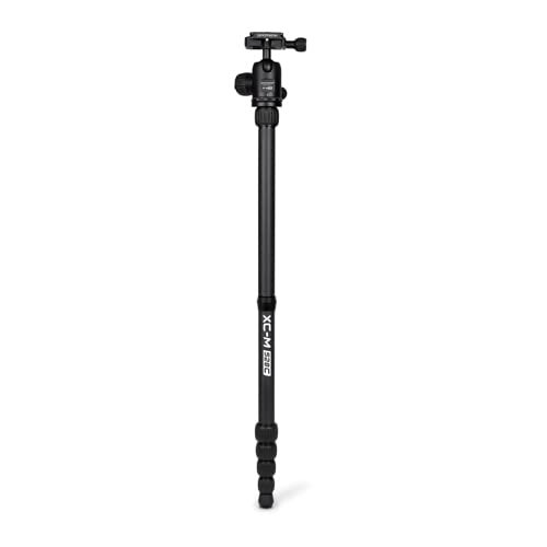 Promaster XC-M 528CK Professional Carbon Fiber Tripod with Ball Head - Lightweight Travel Tripod for DSLR Cameras, Perfect for Photography, Videography & Outdoor Adventures