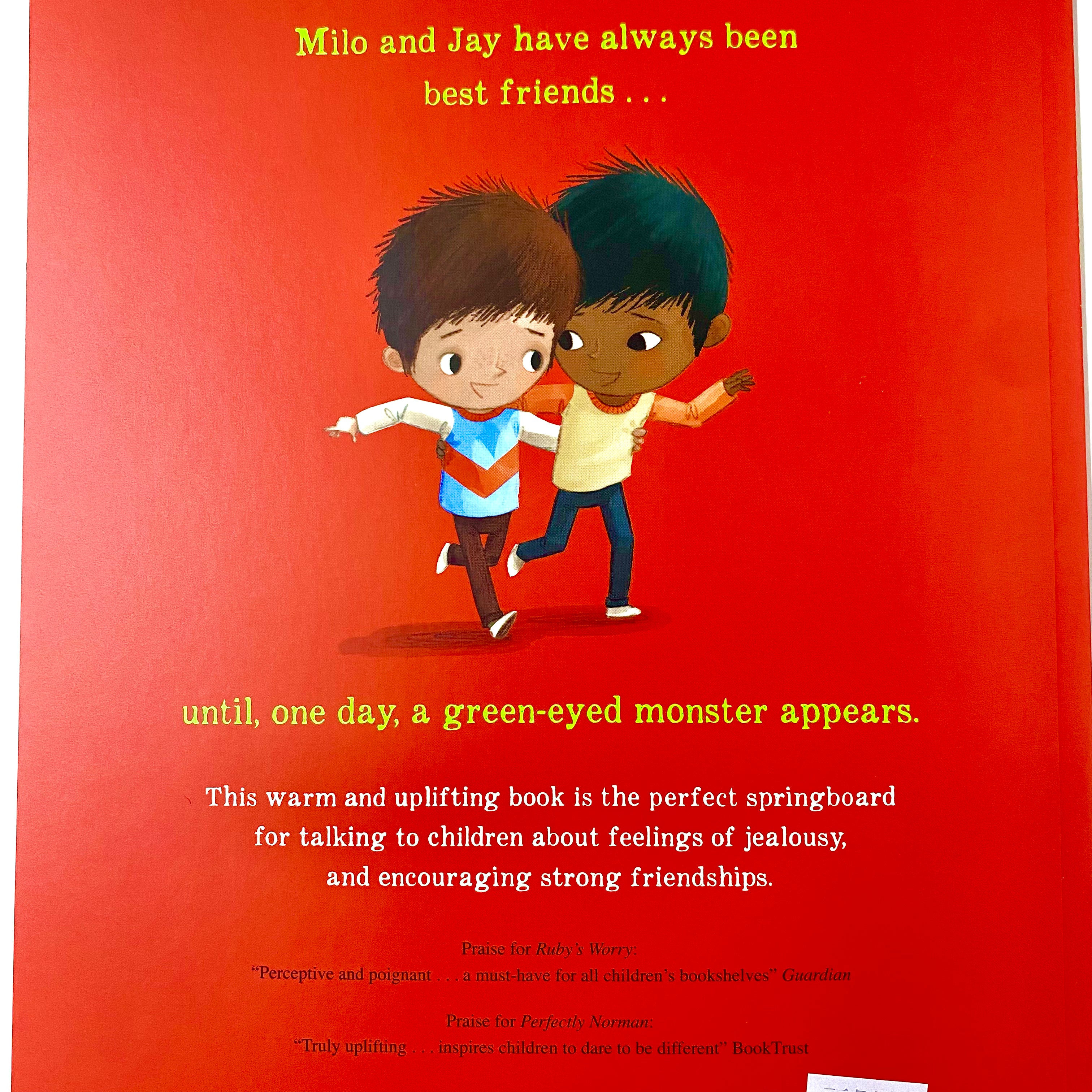 Milo's Monster: A Big Bright Feelings Book About Anger and Jealousy - Help Kids Manage Emotions | Perfect for Parents & Teachers