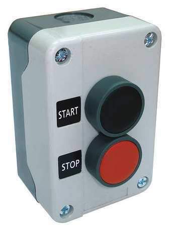 22mm 32W267 Push Button Control Station with Start/Stop Function - Industrial Machine Control Panel for Factory Automation & Equipment Operation