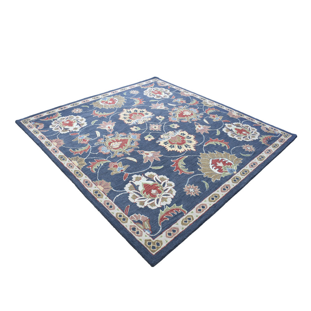 Baluchi Hand Tufted Rug - Authentic Afghan Wool Carpet for Living Room & Bedroom Decor - Perfect for Boho, Traditional & Modern Home Style