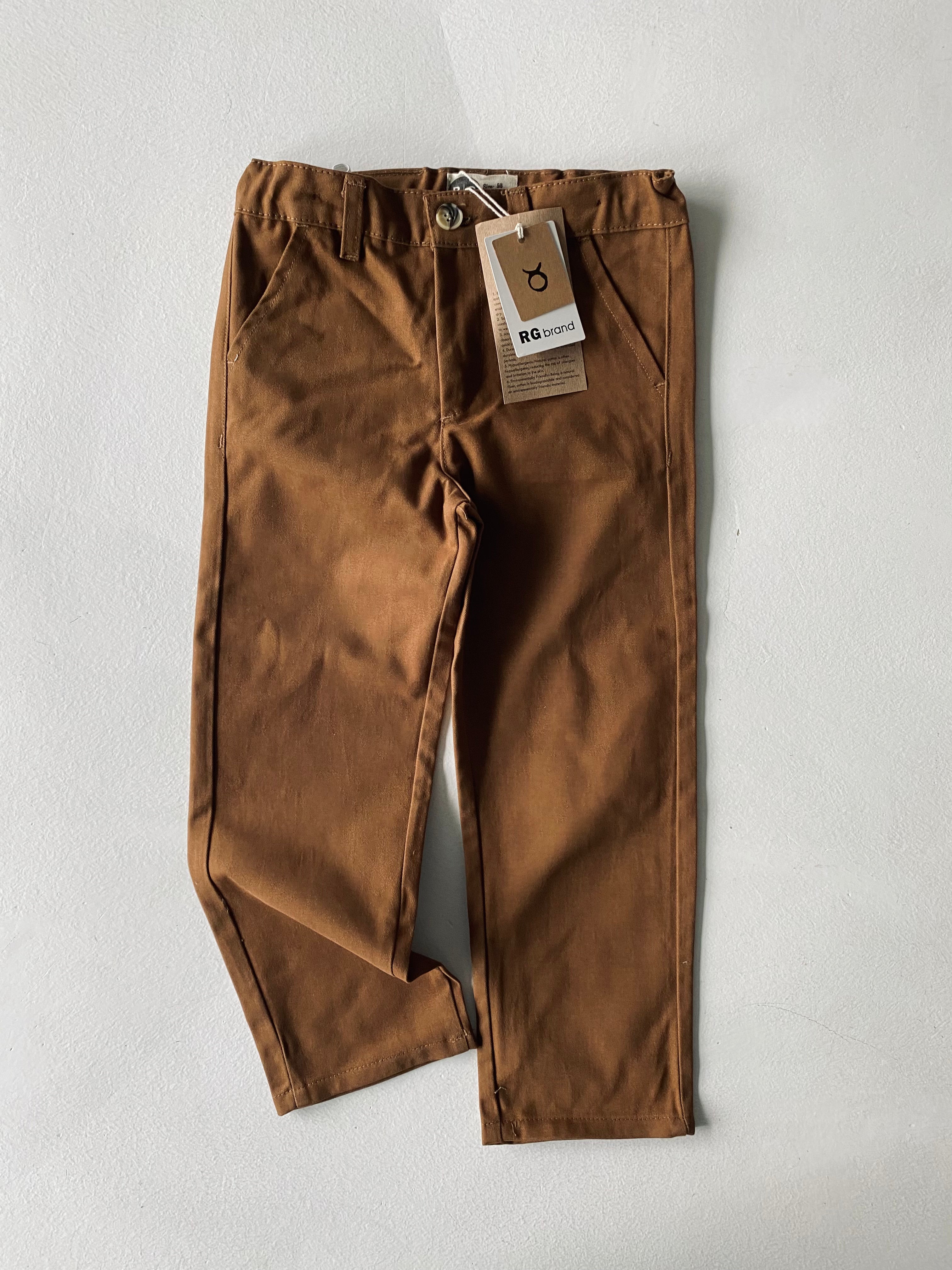 Kids Gabardine Pants - Durable & Comfortable Trousers for Boys & Girls - Perfect for School, Play & Outdoor Activities