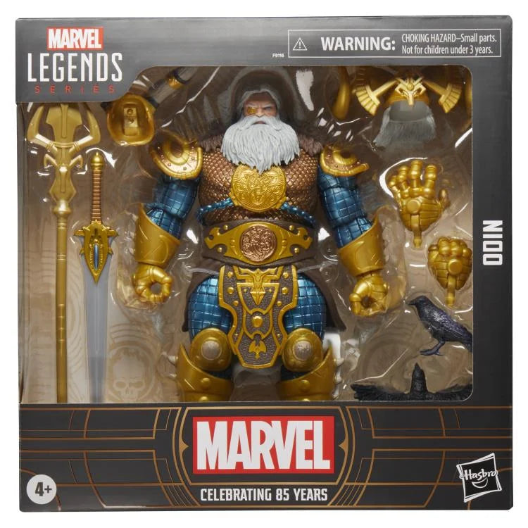 King Odin 85th Anniversary Marvel Legends Deluxe Action Figure - Collectible Gift for Marvel Fans & Comic Book Lovers | Perfect for Display, Cosplay & Superhero Decor