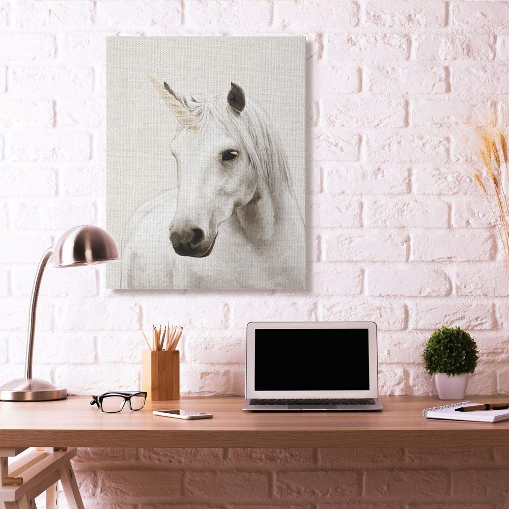 Stupell Industries Pink Bunny Rabbit Clothes Portrait - Animal Painting Wall Art by Ziwei Li | Cute Nursery Decor, Kids Room Art, Easter Home Decoration